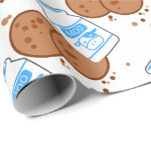 Melk en koekjes cadeaupapier (Rol Hoek)