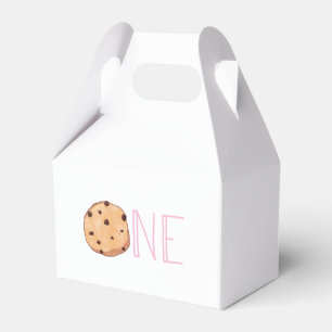 Melk en Koekjes Eerste Verjaardag Bedankdoosjes