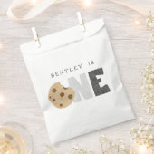 Melk en koekjes Eerste verjaardag Favor Bag Bedankzakje (Geknipt)