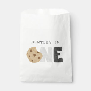 Melk en koekjes, eerste verjaardag Favors  Bedankzakje