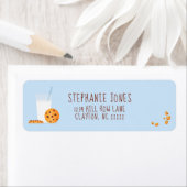 Melk en koekjes etiket (Insitu)