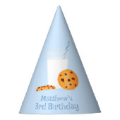 Melk en koekjes feesthoedjes (Voorkant)