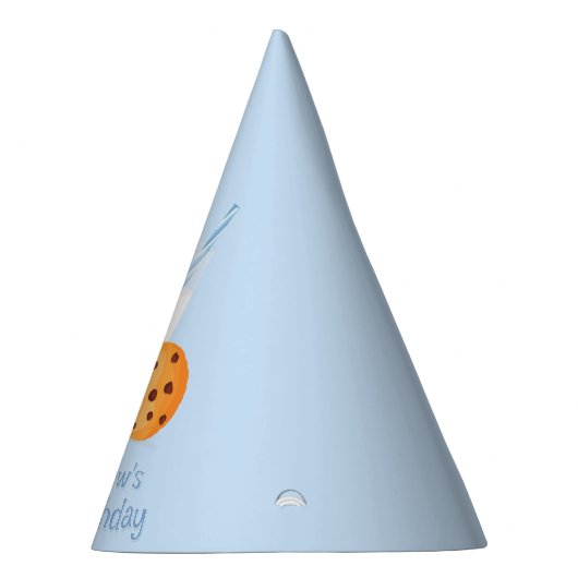 Melk en koekjes feesthoedjes (Rechts)