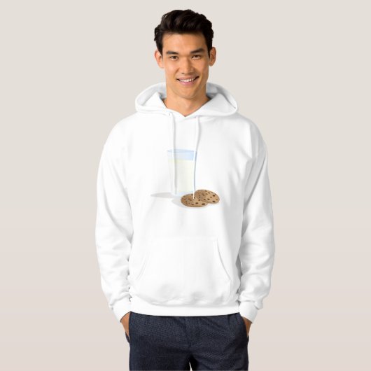 Melk en koekjes hoodie (Voorkant volledig)