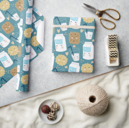 Melk en Koekjes Inpakpapier