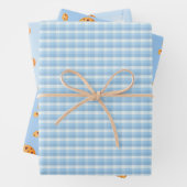 Melk en koekjes inpakpapier vel (In situ)