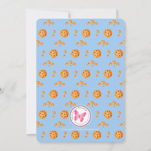 Melk en koekjes kaart (Achterkant)