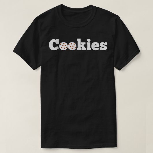 Melk en koekjes Koekjes Ironic Halloween Costume T T-shirt (Design voorkant)