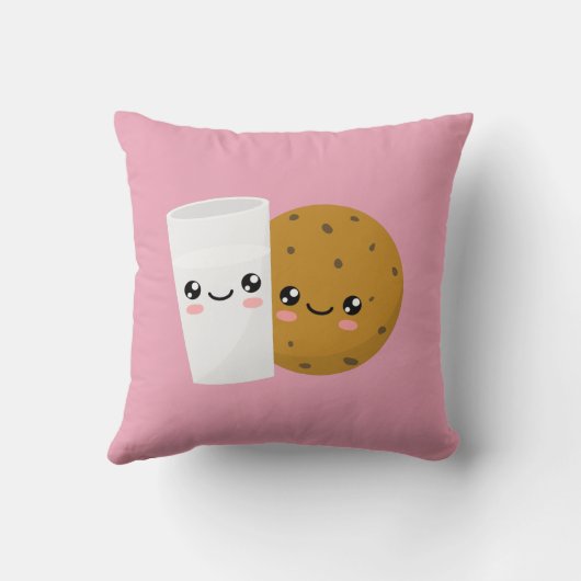 Melk en koekjes kussen (Achterkant)