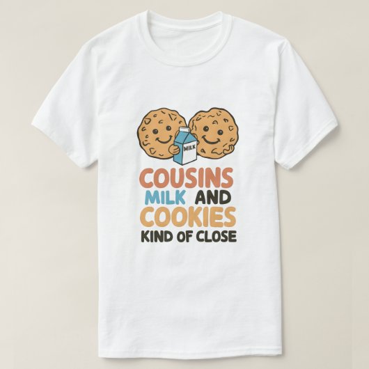 Melk en Koekjes Neven T-shirt (Design voorkant)