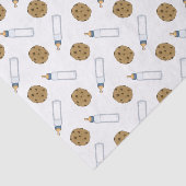 Melk en koekjes Popping Botles Tissuepapier (Detail)