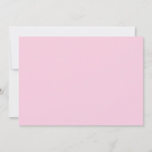 Melk en koekjes, uitnodiging van de Birthday Party (Achterkant)