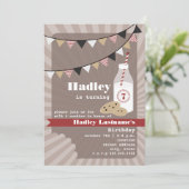 Melk en koekjes van zaterdag - Chocolade Chip Kaart (Staand voorkant)