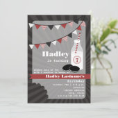 Melk en koekjes van zaterdag - chocolade koekjes kaart (Staand voorkant)