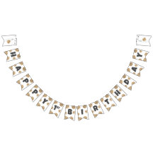 Melk en koekjes Verjaardag Bunting Banner Decor