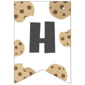 Melk en koekjes Verjaardag Bunting Banner Decor (Tweede vlag)