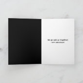 Melk en koekjes verjaardag kaart (Binnen)