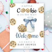 Melk en koekjes welkom Baby shower partij Poster