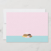 Melk- en koekjespartij (roze) kaart (Achterkant)