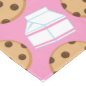 Melk- en koekjespatroon tafelkleed (Gekanteld)