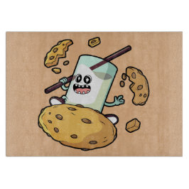 Melk en Koekjesshowdown Snijplank