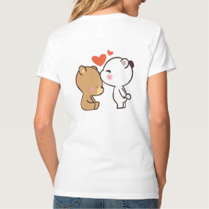 melk en mocha t-shirt