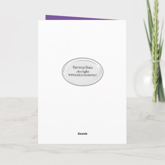 melk en verjaardagscookie kaart (Achterkant)