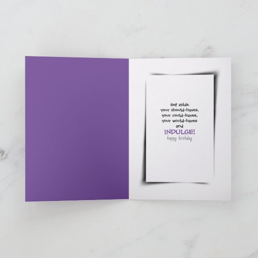 melk en verjaardagscookie kaart (Binnen)