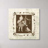  Melk en vogel Canvas Afdruk (Voorkant)