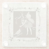  Melk en vogel Glazen Onderzetter (Achterkant)