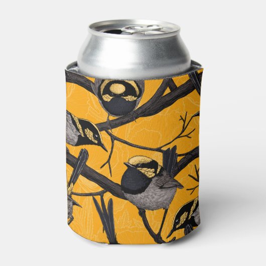 Melk, geel blikjeskoeler (Blikje Voorkant)
