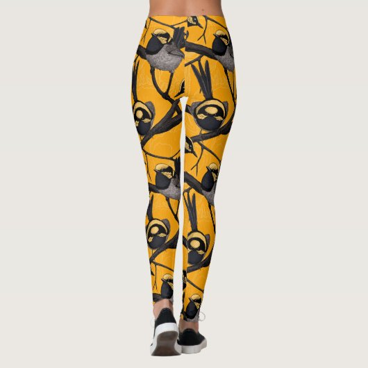 Melk, geel leggings (Achterkant)