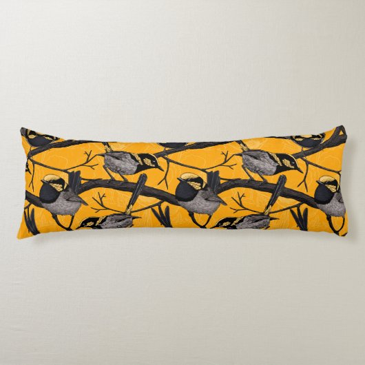 Melk, geel lichaamskussen (Voorkant)