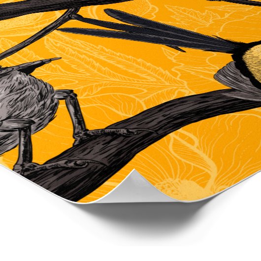 Melk, geel poster (Hoek)