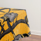 Melk, geel tafelkleed (Voorbeeld)