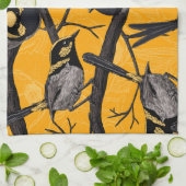 Melk, geel theedoek (Gevouwen)