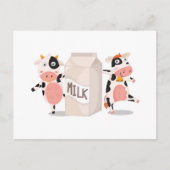 Melk het briefkaart (Voorkant)