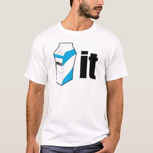 Melk het t-shirt (Voorkant)