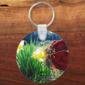 Melk in de Daffodils Sleutelhanger (Voorkant)