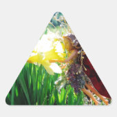 Melk in de Daffodils Sticker (Voorkant)