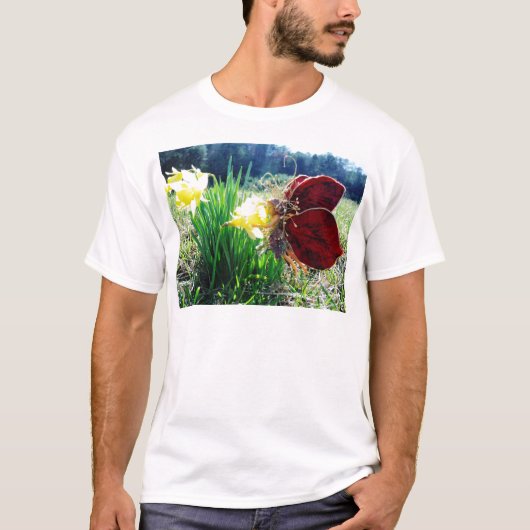 Melk in de Daffodils T-shirt (Voorkant)
