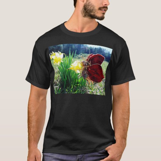 Melk in de Daffodils T-shirt (Voorkant)