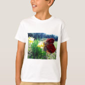 Melk in de Daffodils T-shirt (Voorkant)