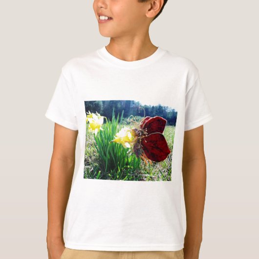 Melk in de Daffodils T-shirt (Voorkant)