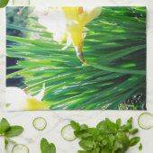 Melk in de Daffodils Theedoek (Gevouwen)