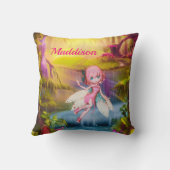 Melk in een magisch bos kussen (Achterkant)