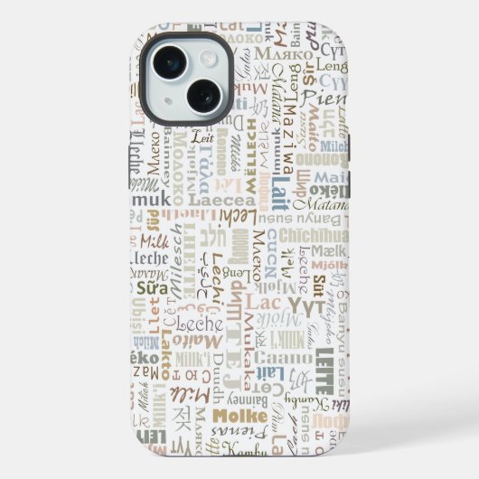 Melk iPhone Hoesje (Achterkant)