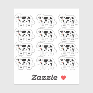 Melk Koe Boerderij Homestead klusjes Boerderij Pla Sticker