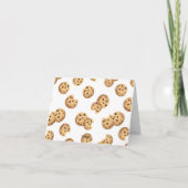 Melk & Koekjes Bedankkaart – Chocolade Chip Koek (Achterkant)