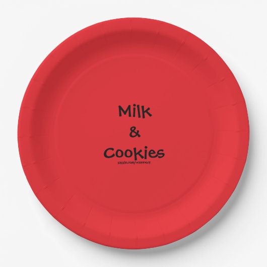 Melk & Koekjes Bord (Voorkant)
